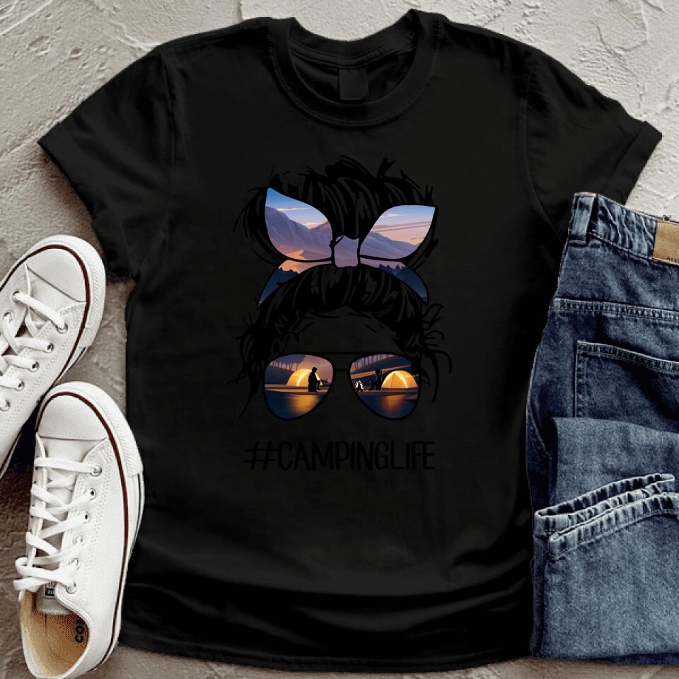 Personalized Camping T-shirt - Gift For Camping Lovers
