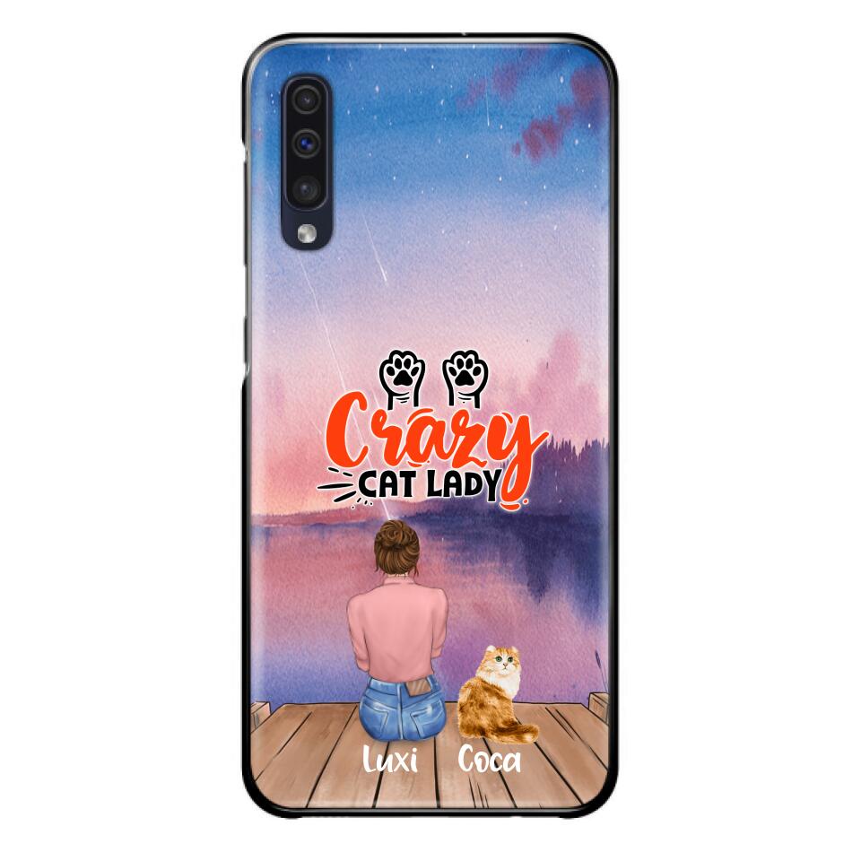 Personalized Cat Mom Phone Case - Up to 5 Cats - Gift Idea For Cat Lover - Best Cat Mom Ever - Case For iPhone And Samsung
