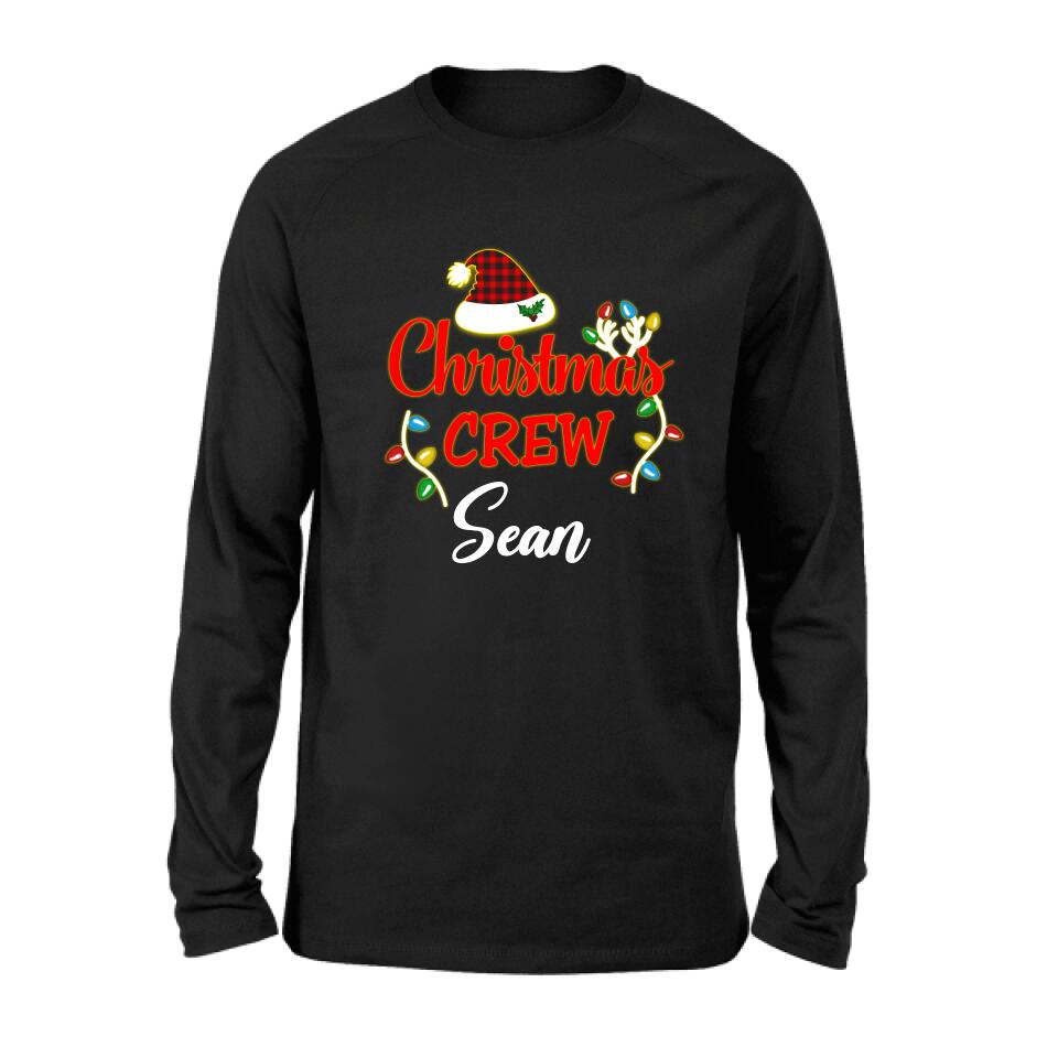 Personalized Family Christmas Shirt - Christmas Gift For Family - Christmas Crew