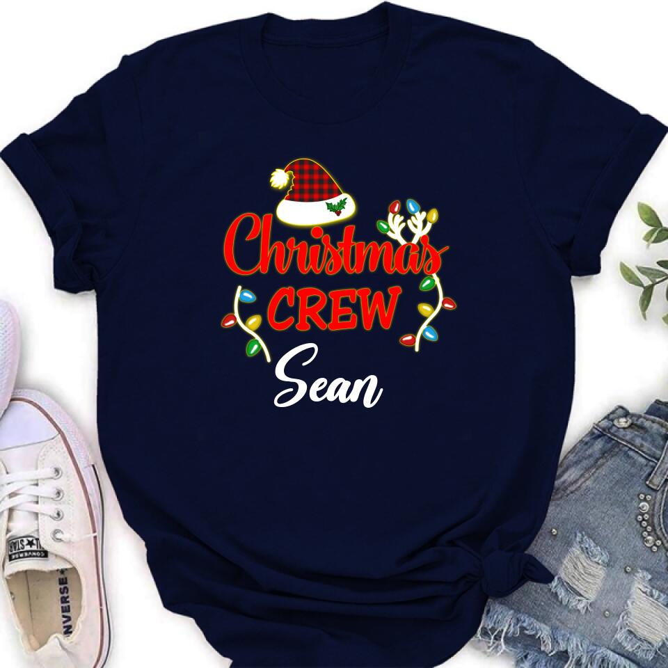 Personalized Family Christmas Shirt - Christmas Gift For Family - Christmas Crew