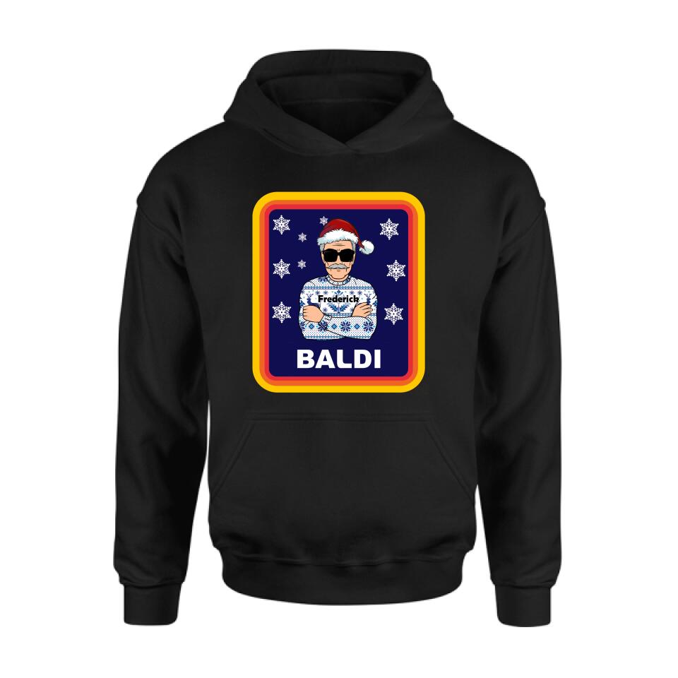 Personalized Baldi Custom Sweater/T-Shirt/Pullover Hoodie - Gift Idea For Man