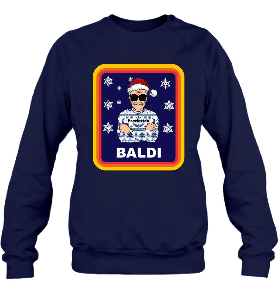 Personalized Baldi Custom Sweater/T-Shirt/Pullover Hoodie - Gift Idea For Man