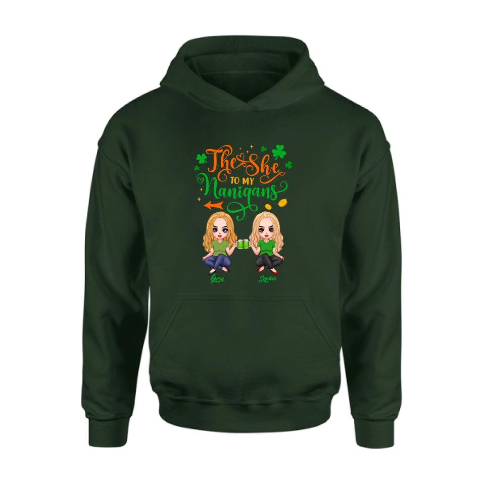 Personalized Friends Shirt - Gift Idea For St Patrick's Day - The She To My Nanigans