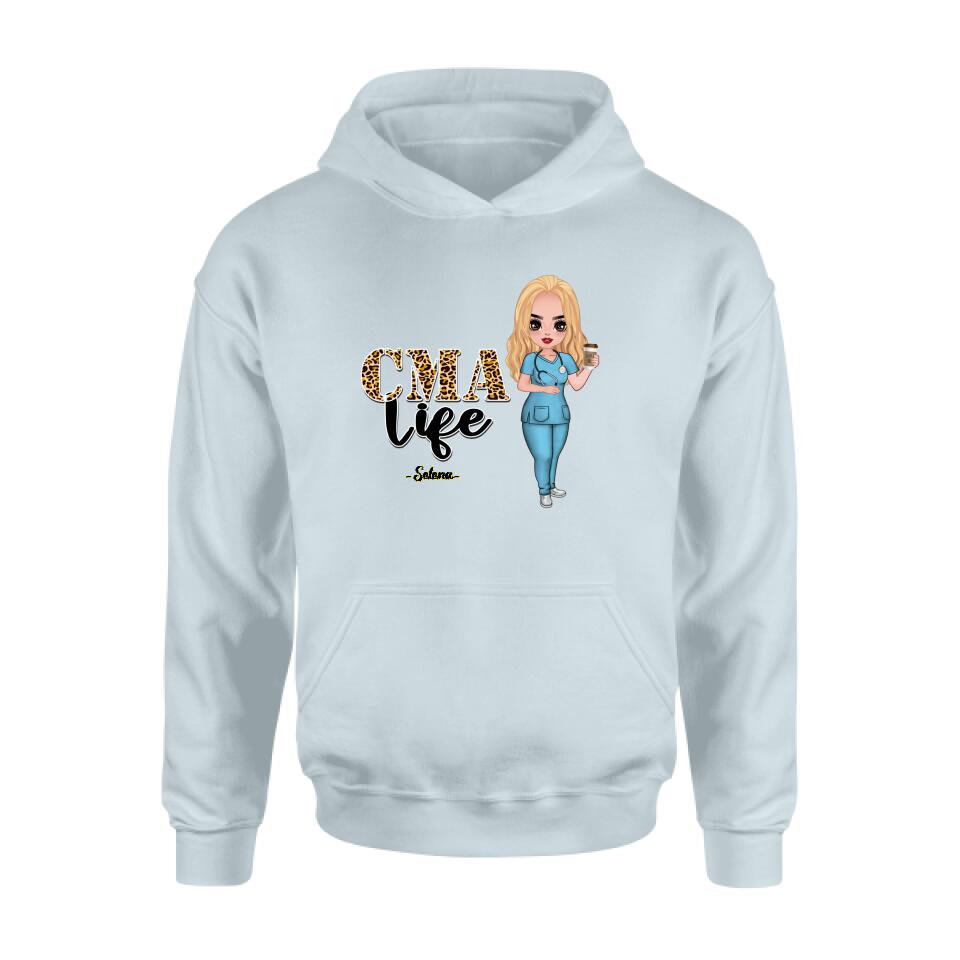 Personalized Nurse Life Shirt - Gift Idea For Nurse Life Lovers - CMA Life