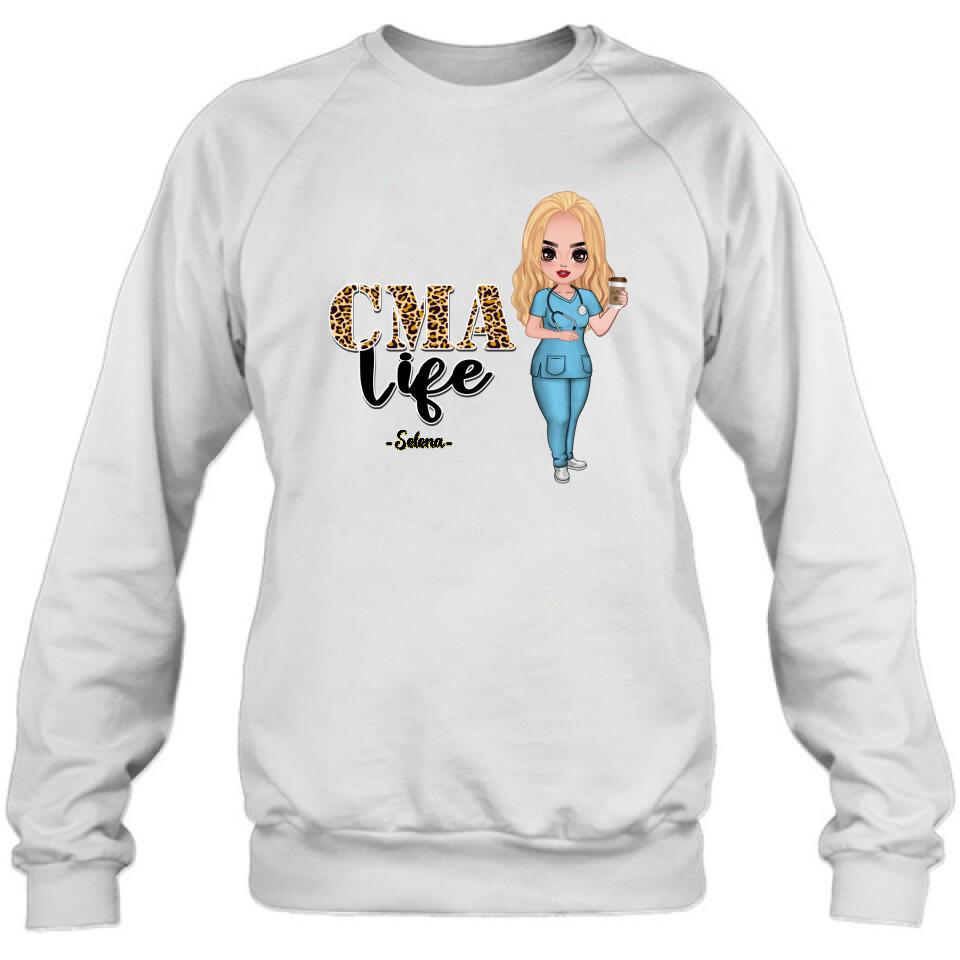 Personalized Nurse Life Shirt - Gift Idea For Nurse Life Lovers - CMA Life