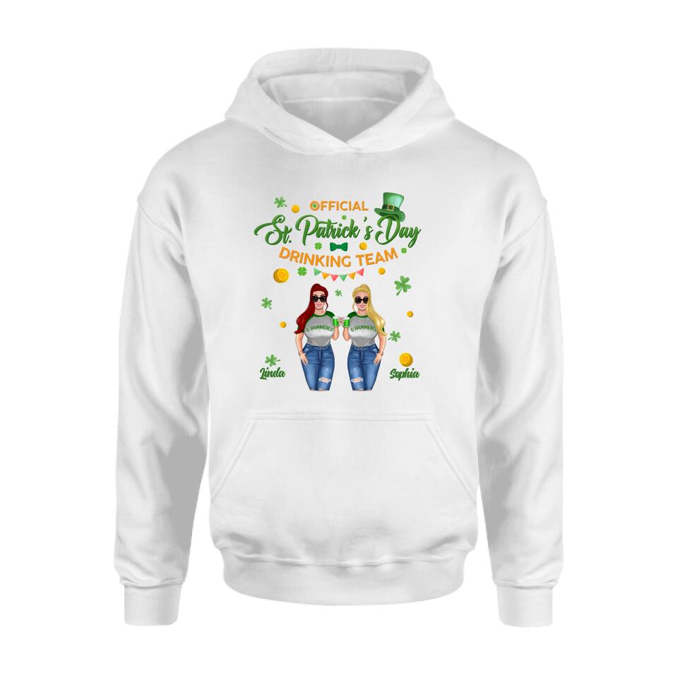 Personalized Drunker Half Shirt - Gift Idea For St. Patrick's Day - She Is My Drunker Half