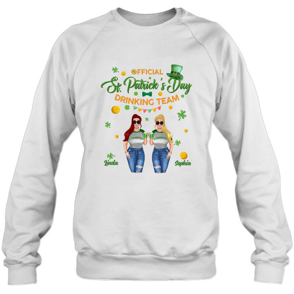Personalized Drunker Half Shirt - Gift Idea For St. Patrick's Day - She Is My Drunker Half