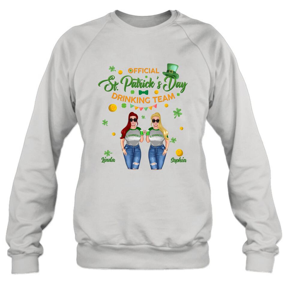 Personalized Drunker Half Shirt - Gift Idea For St. Patrick's Day - She Is My Drunker Half