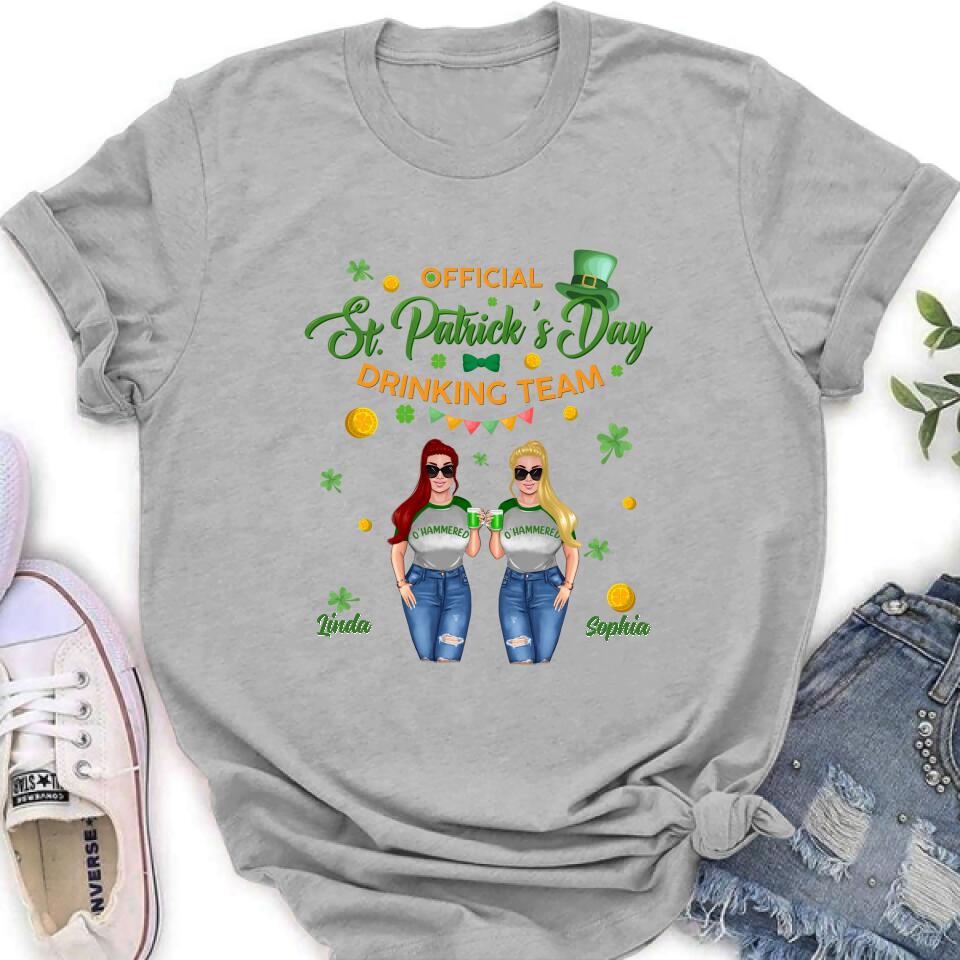 Personalized Drunker Half Shirt - Gift Idea For St. Patrick's Day - She Is My Drunker Half
