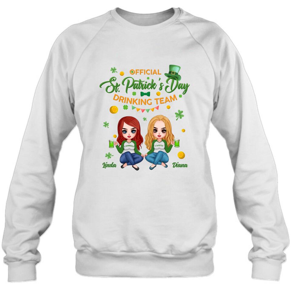 Personalized Drunker Half Shirt - Gift Idea For St. Patrick's Day - She Is My Drunker Half