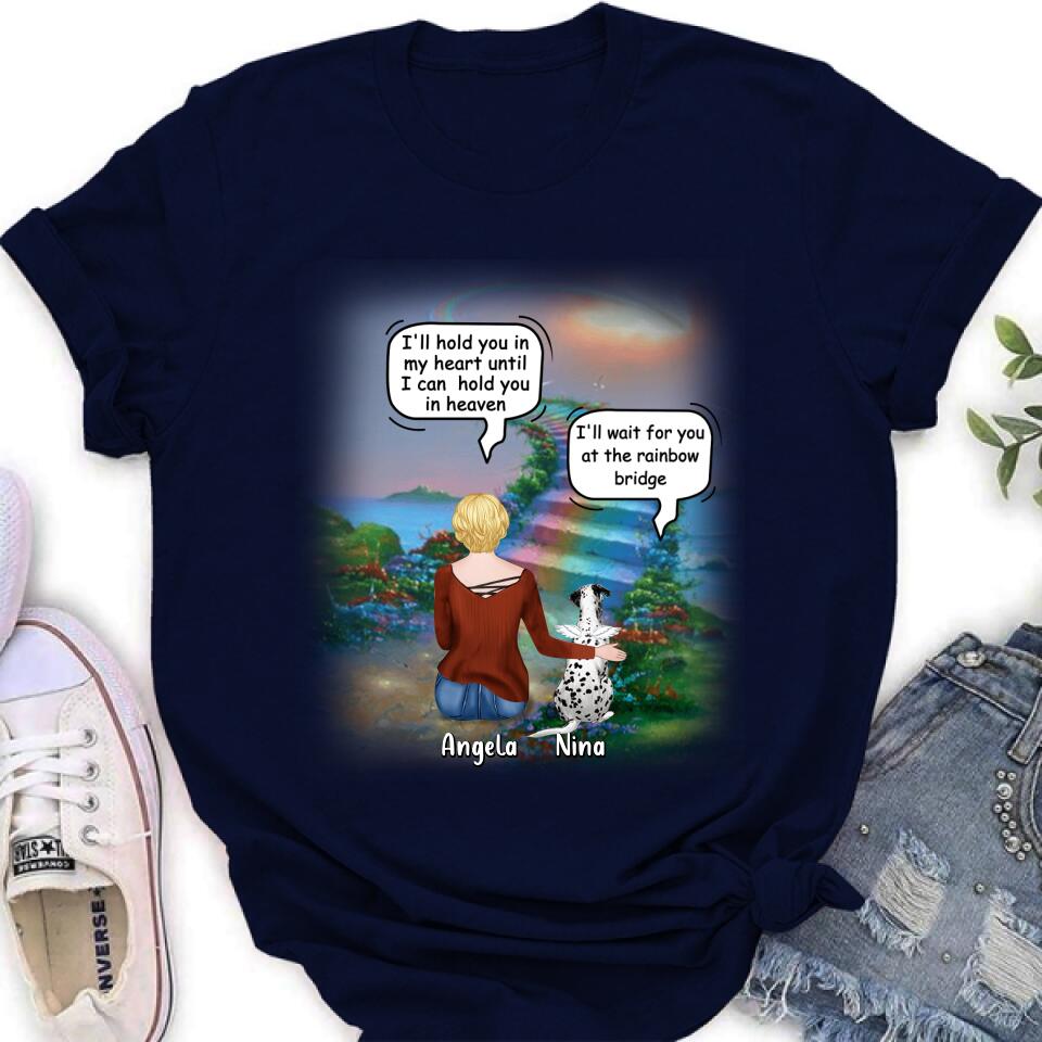 Personalized Memorial Dog Shirt - Up to 4 Dogs - Memorial Gift For Dog Lovers