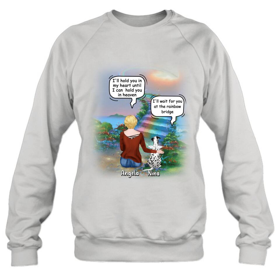 Personalized Memorial Dog Shirt - Up to 4 Dogs - Memorial Gift For Dog Lovers