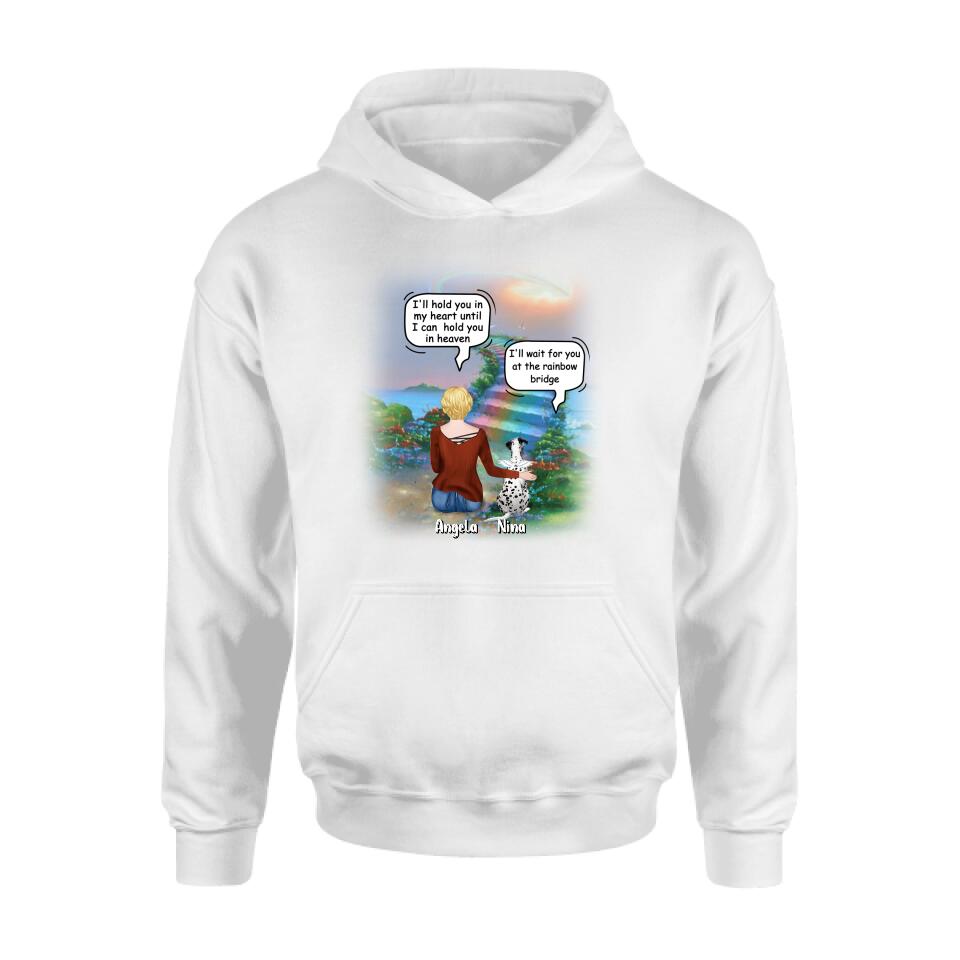 Personalized Memorial Dog Shirt - Up to 4 Dogs - Memorial Gift For Dog Lovers