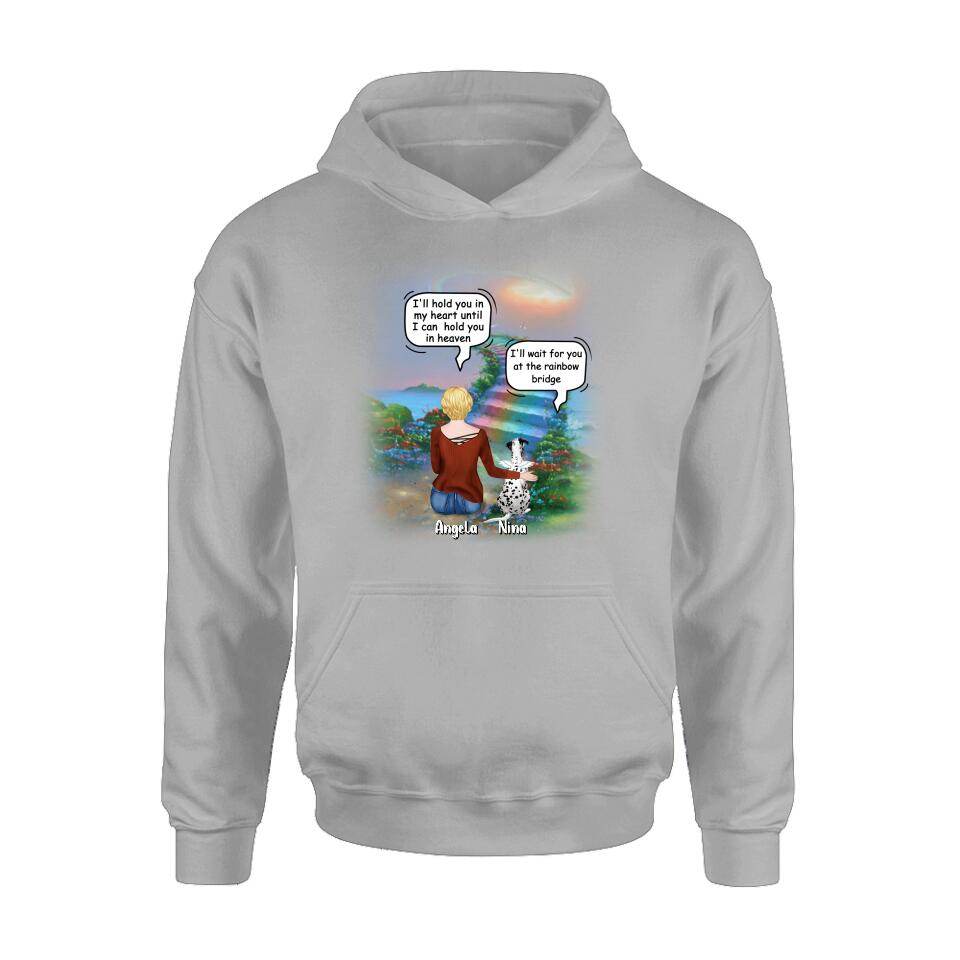 Personalized Memorial Dog Shirt - Up to 4 Dogs - Memorial Gift For Dog Lovers