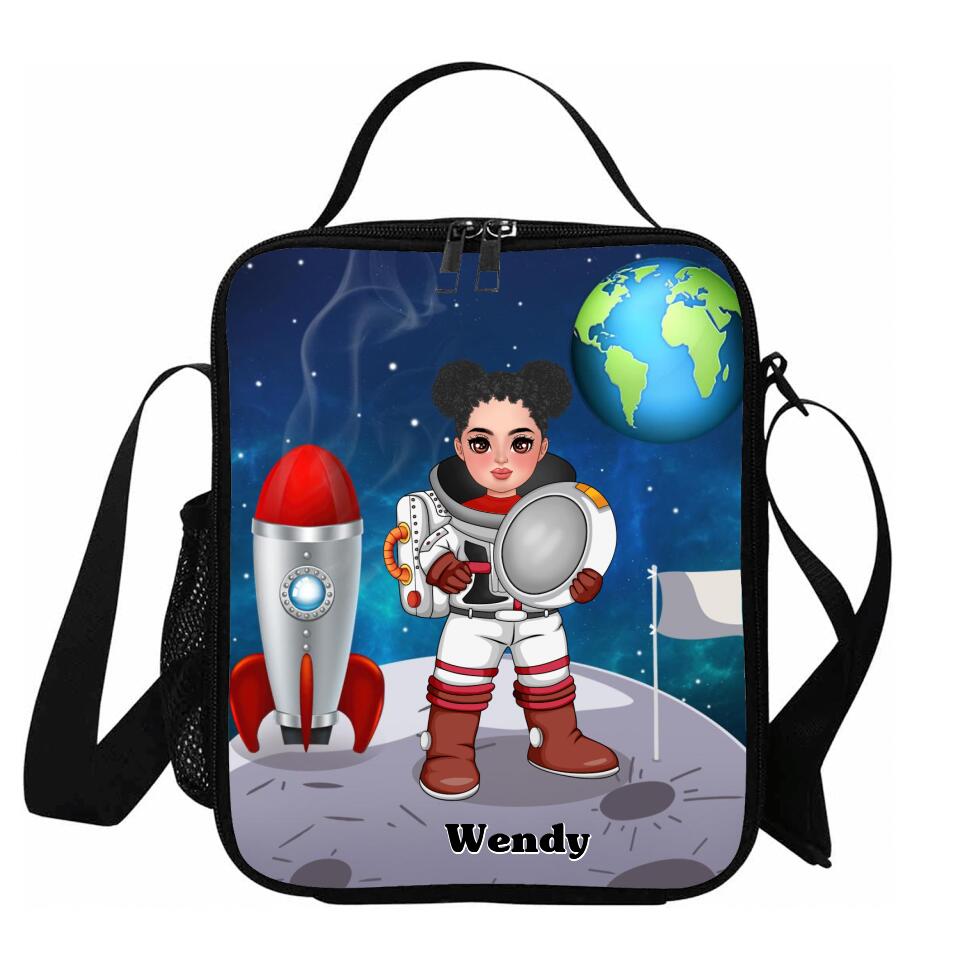 Custom Personalized Astronaut Bag Sets - Gift Idea For Kids/Space Lovers