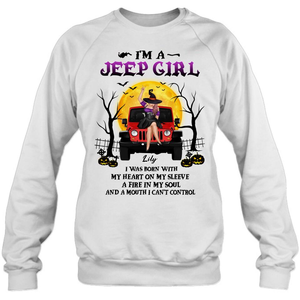 Personalized Off-road Girl Shirt - Halloween Gift Idea For Off-road Lovers