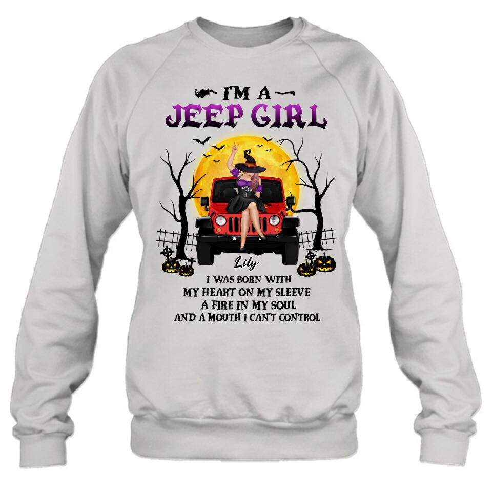 Personalized Off-road Girl Shirt - Halloween Gift Idea For Off-road Lovers