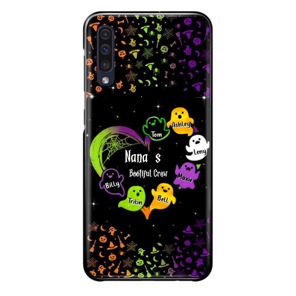 Custom Personalized Nana's Bootiful Crew iPhone/Samsung Case - Halloween gift for Grandma - Up to 7 Grandkids