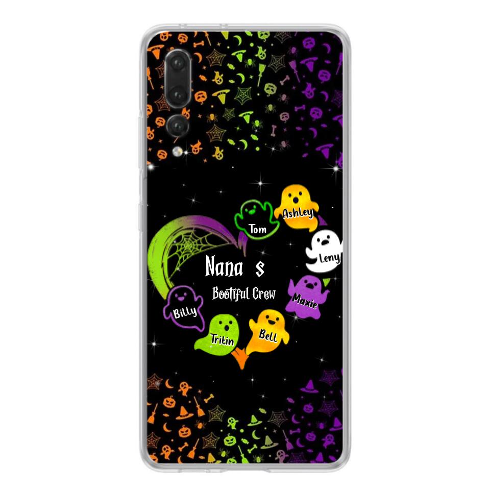 Custom Personalized Nana's Bootiful Crew Xiaomi/Oppo/Huawei Case - Halloween gift for Grandma - Up to 7 Grandkids