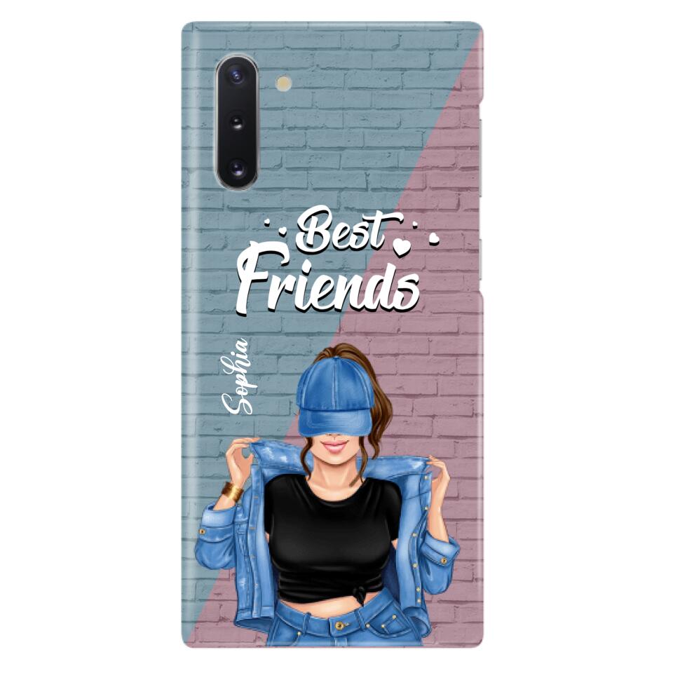 Custom Personalized Besties Phone Case - Gift For Friends/ Besties - Best Friends Forever And Ever - Case For iPhone And Samsung