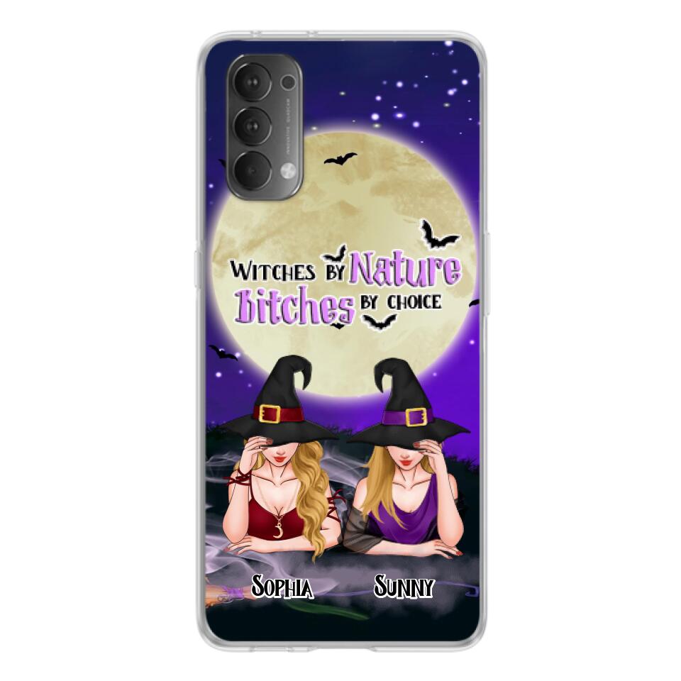 Custom Personalized Witches Phone Case for Xiaomi/Huawei/ Oppo - Gift Idea For Halloween/ Bestie - Witches By Nature Bitches By Choice
