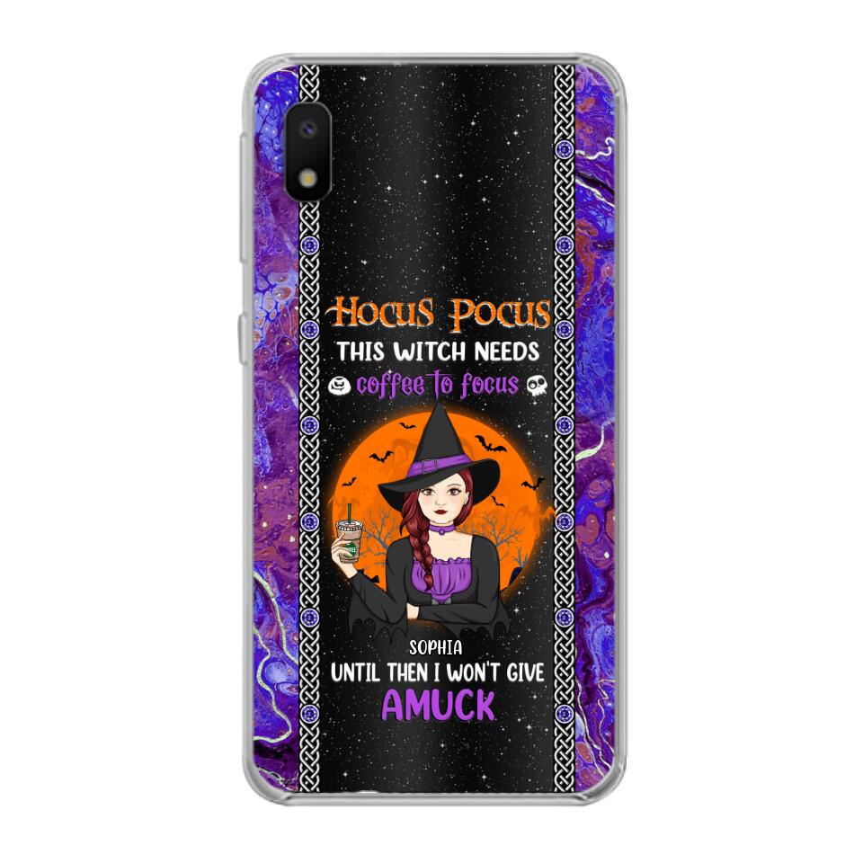 Custom Personalized Witch Phone Case - Halloween Gift Idea For Friends - Hocus Pocus - Case for iPhone & Samsung