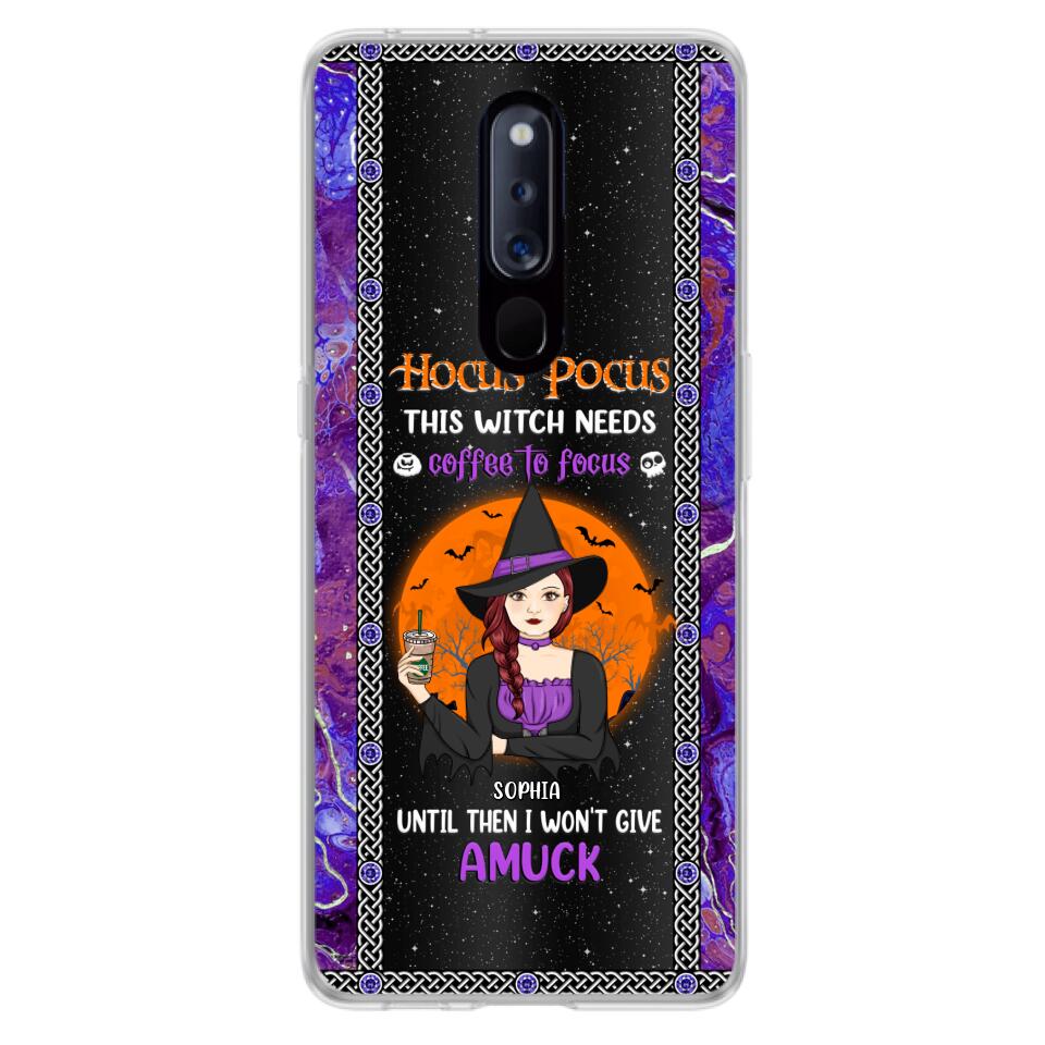 Custom Personalized Witch Phone Case - Halloween Gift Idea For Friends - Hocus Pocus - Case For Xiaomi, Oppo & Huawei