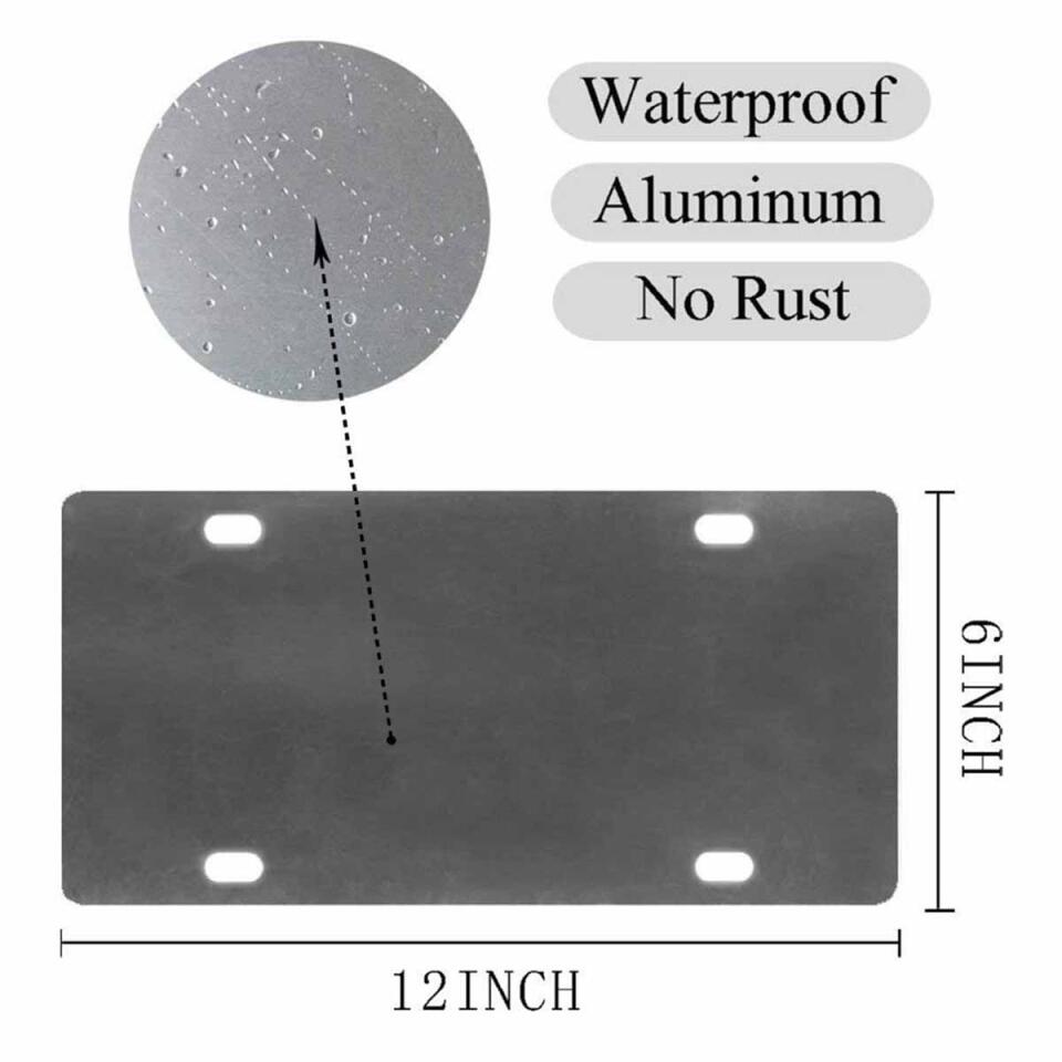 Personalized Camping Couple License Plate - Gift Idea For Camping Lovers - Making Memories One Campsite At A Tine
