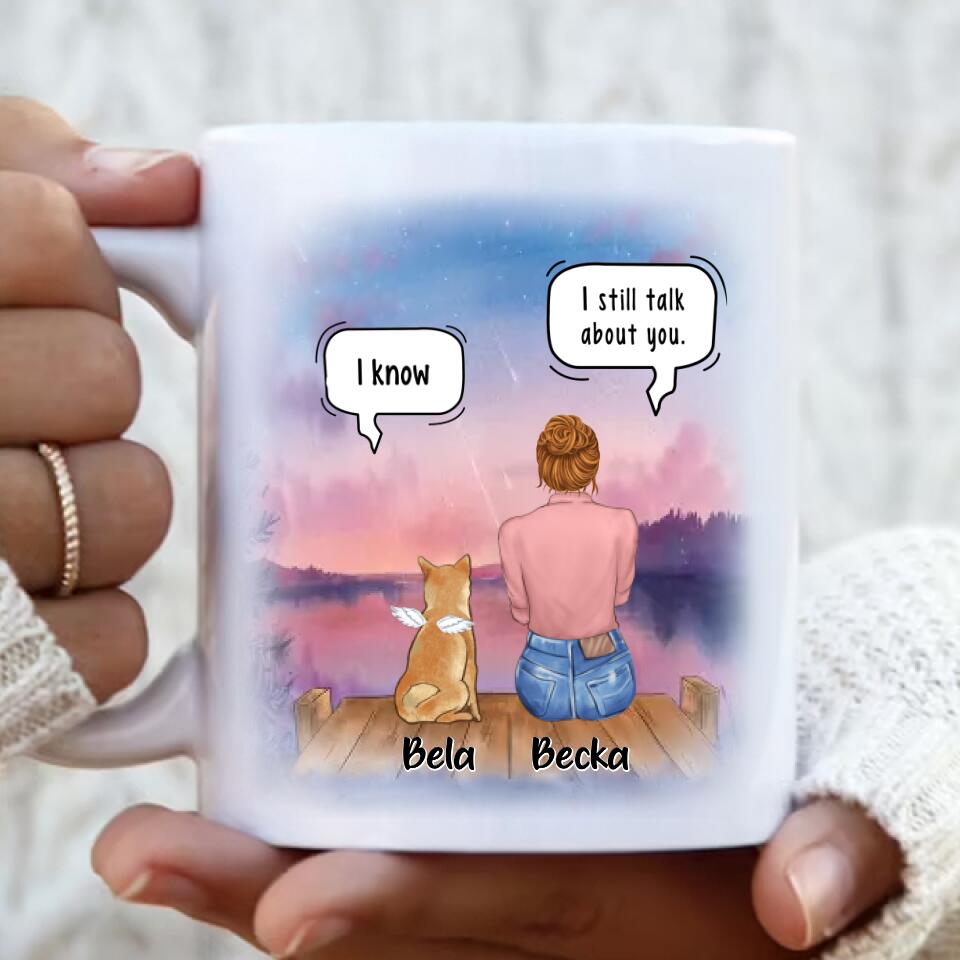 Personalized Dog Mom Mug - Up to 4 Pets - Gift Idea For Pet Lover - FXVV9O