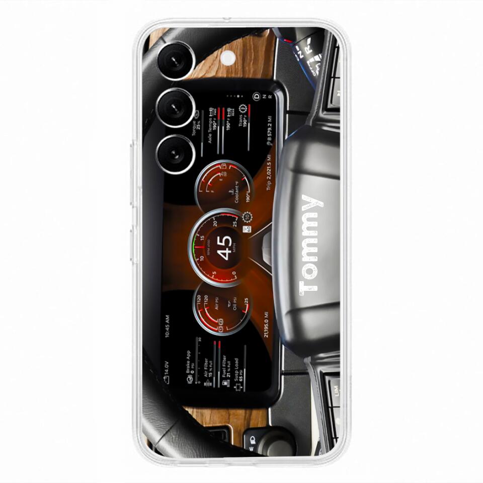 Personalized Truck Dashboard Phone Case - Case For Iphone, Samsung and Xiaomi - 6D8KY1