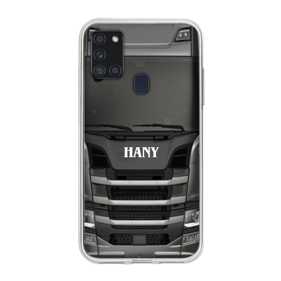 Personalized Heavy Truck Phone Case - Gift Idea For Truckers - Case For iPhone, Samsung and Xiaomi - PGS2ML