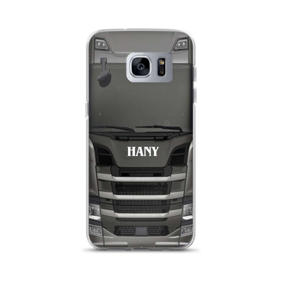 Personalized Heavy Truck Phone Case - Gift Idea For Truckers - Case For iPhone, Samsung and Xiaomi - PGS2ML