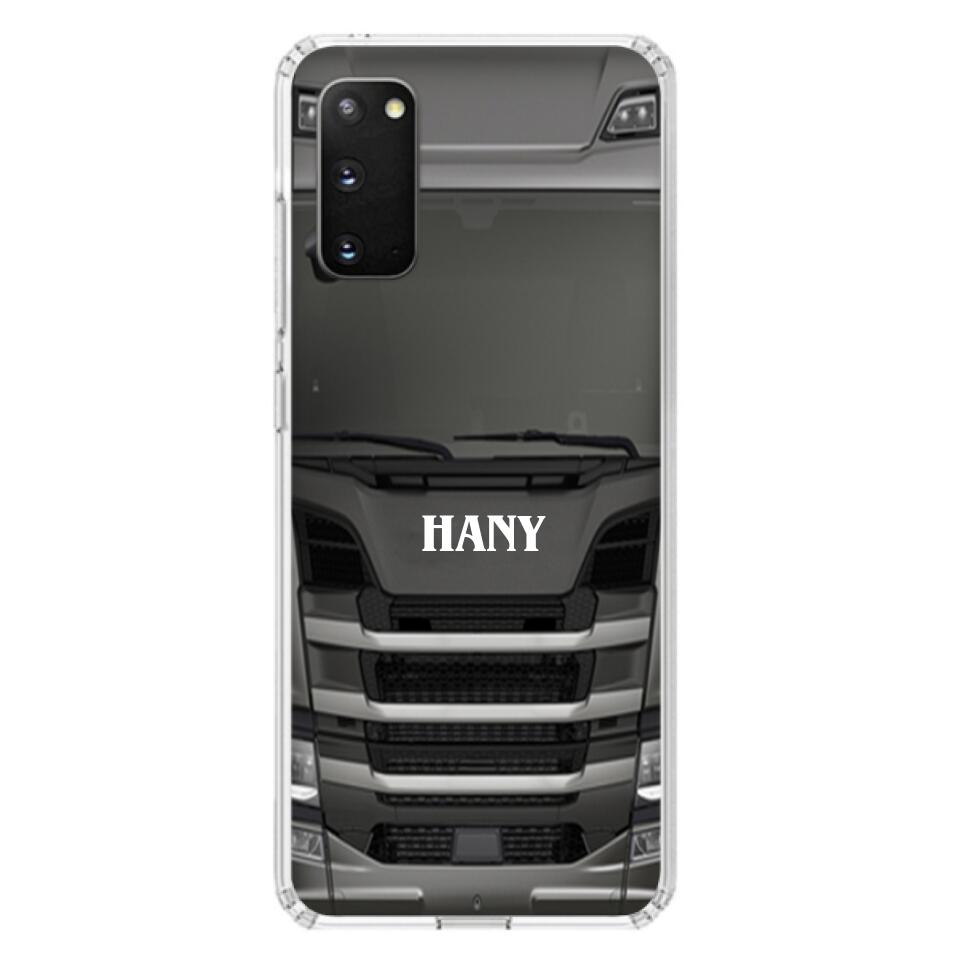 Personalized Heavy Truck Phone Case - Gift Idea For Truckers - Case For iPhone, Samsung and Xiaomi - PGS2ML