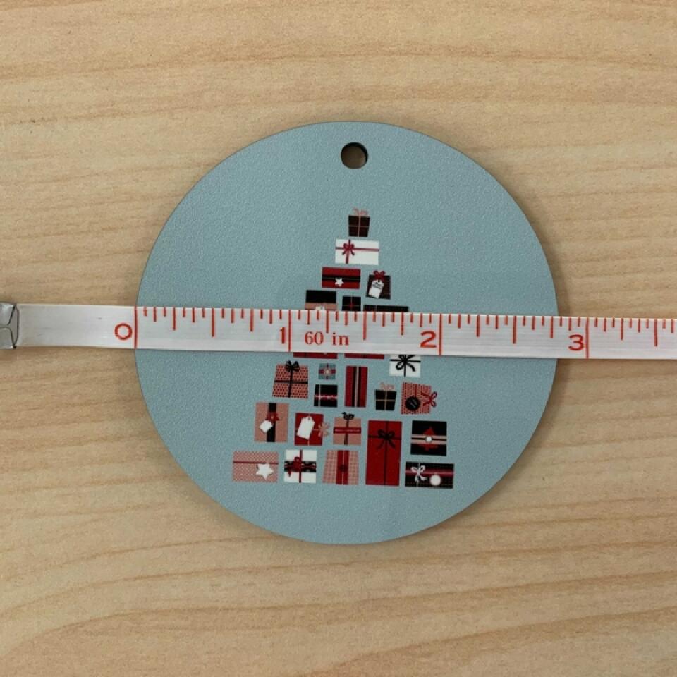 Personalized Christmas Circle Ornament - Gift Idea For Christmas/Sisters/Brothers with up to 4 People - There Is No Greater Gift Than Sisters