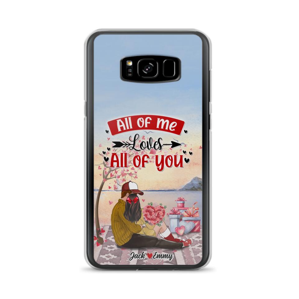 Personalized Couple Phone Case - Best Gift For Couple - Happy Valentine's Day