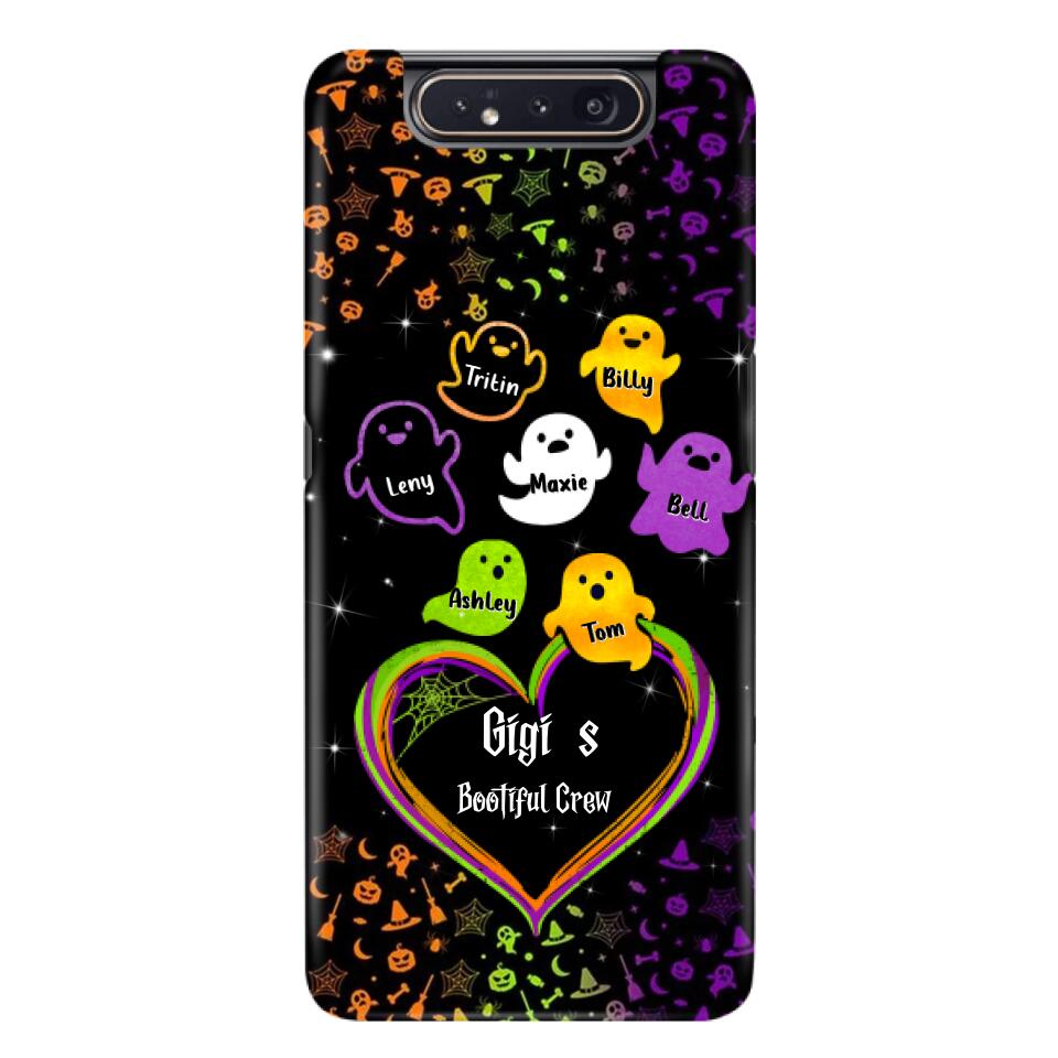 Custom Personalized Gigi's Bootiful Crew iPhone/Samsung Phone case - Halloween Gift for Grandma and grandkids - Up to 7 Grandkids