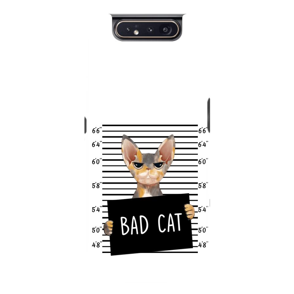 Personalized Bad Cat Phone Case - Up to 2 Cats - Gift Idea For Cat Lover - Yes, We're Aware Of How Obnoxious - Case For iPhone And Samsung