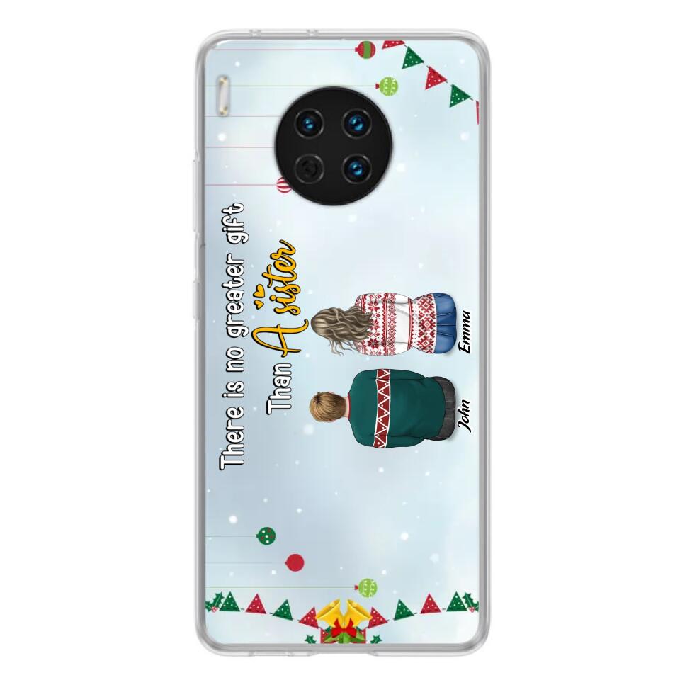 Personalized Christmas Brothers & Sisters Phone Case - Christmas Gift Idea For Siblings - Up to 12 People - Life Is Better With Brothers & Sisters - Case For Xiaomi, Oppo And Huawei