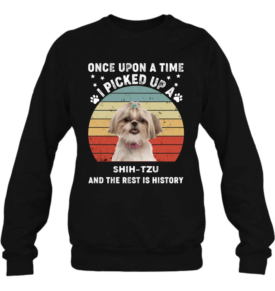 Personalized Dog T-Shirt - Upload Photo - Gift Idea For Dog Lovers