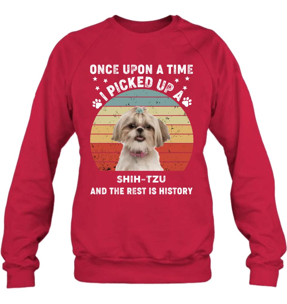Personalized Dog T-Shirt - Upload Photo - Gift Idea For Dog Lovers
