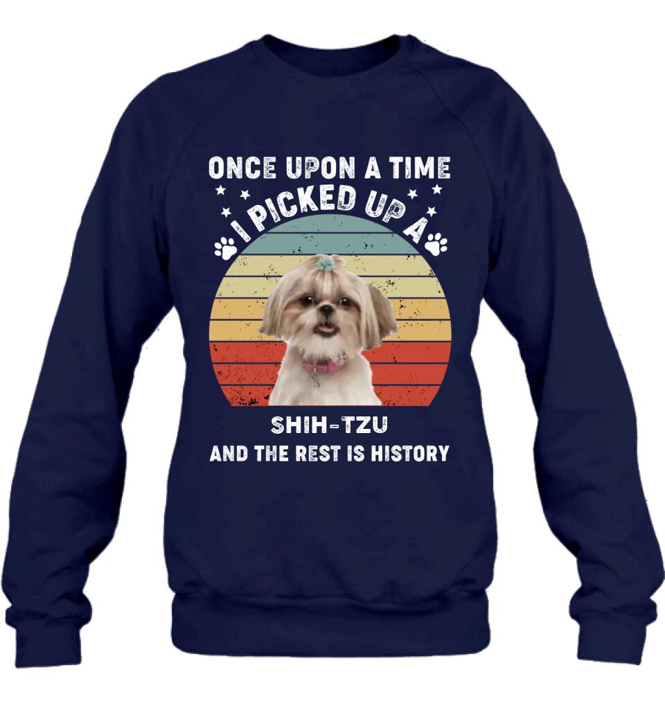 Personalized Dog T-Shirt - Upload Photo - Gift Idea For Dog Lovers