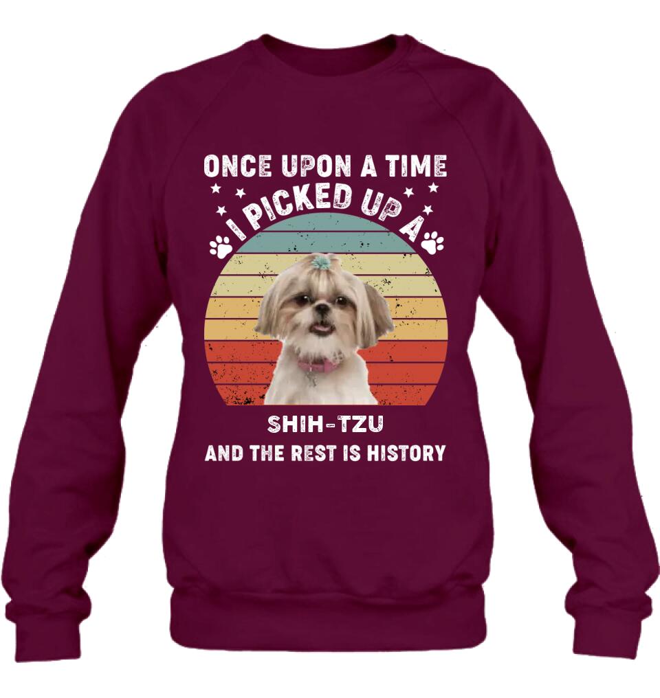 Personalized Dog T-Shirt - Upload Photo - Gift Idea For Dog Lovers