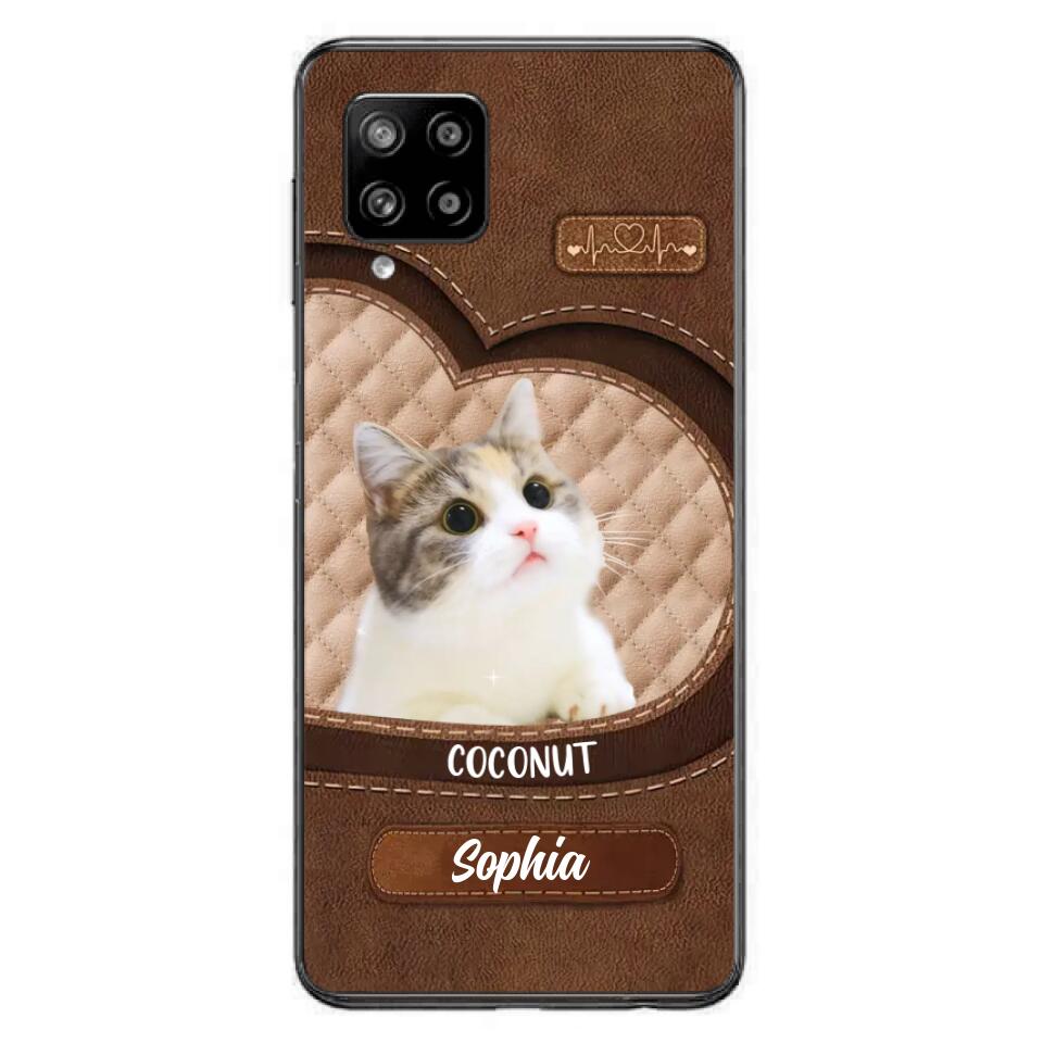 Custom Personalized Pet Photo Phone Case - Gift Idea For Pet Owners - Case for iPhone/Samsung