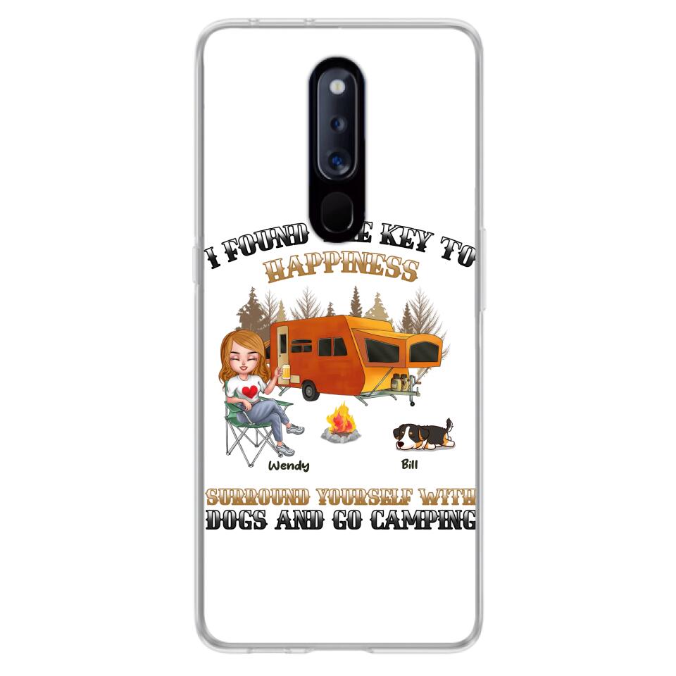 Personalized Dog Camping Queen Phone Case - Gift Idea For Camping Lovers/Friends/ Dog Mom - Up to 5 Dogs - Case For Xiaomi/Oppo/Huawei
