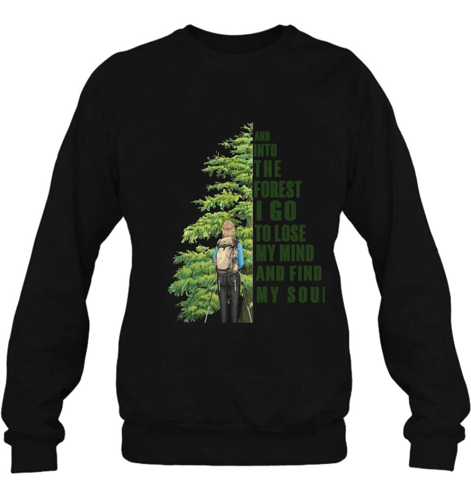 Personalized Hiking Girl/Man T-Shirt - Best Gifts For Hiking Lovers