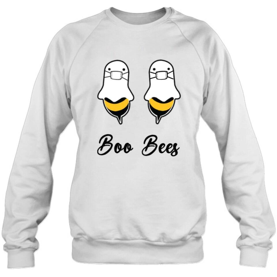 Boo Bees Unisex T-shirt/ Sweatshirt/ Long Sleeve/ Hoodie - Gift Idea For Friends/ Birthday/ Halloween