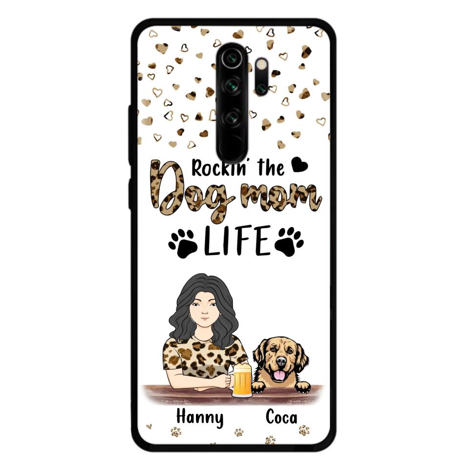 Personalized Dog Mom Phone Case - Up to 4 Dogs - Mother's Day Gift Idea For Dog Lover/Dog Mom - Rockin' The Dog Mom Life - Case For Xiaomi/Oppo And Huawei