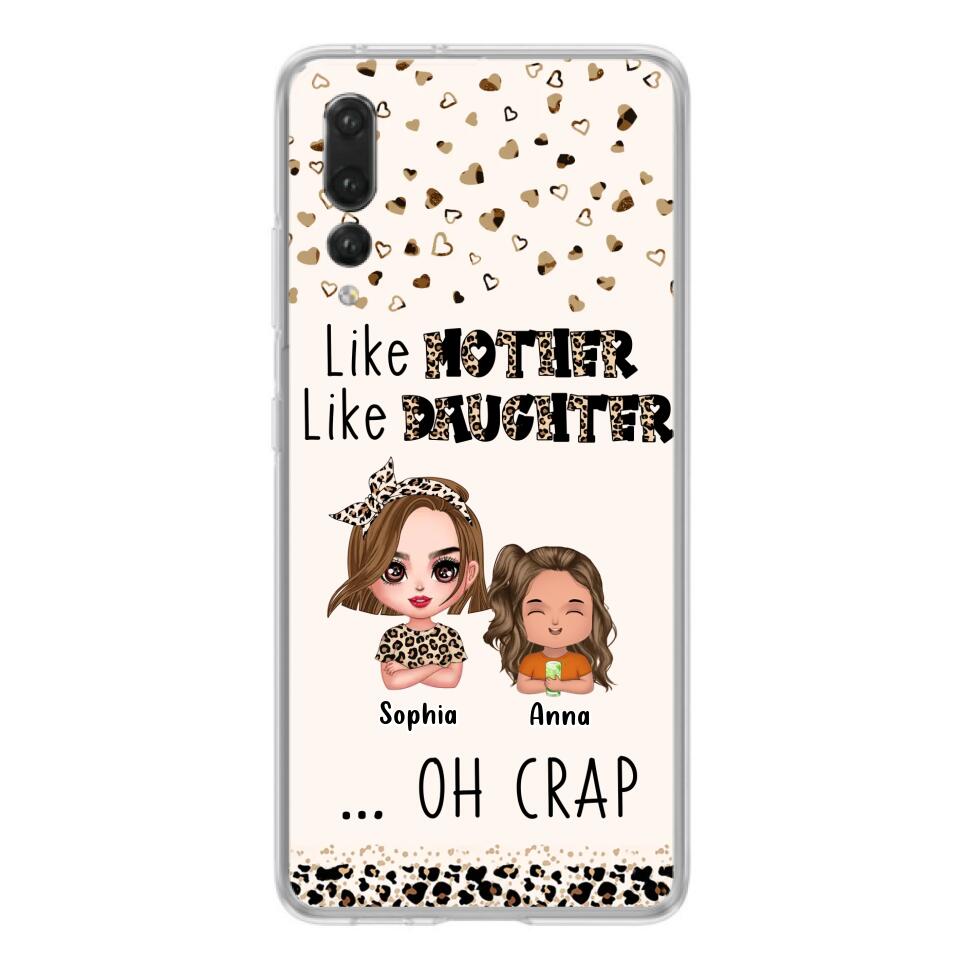 Personalized Mother Phone Case - Mom With Up to 4 Children - Mother's Day Gift To Mom - Like Mother Like Daughter - Case For Xiaomi/Oppo/Huawei