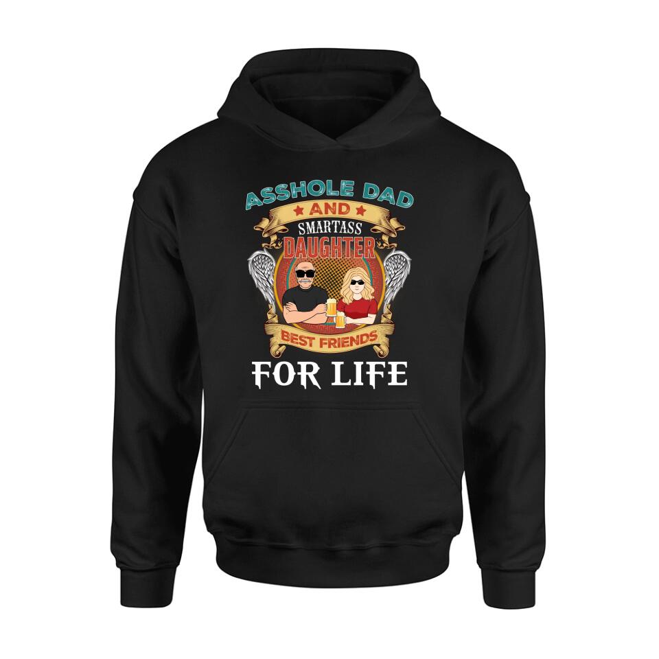 Personalized Father's Day T-shirt/Long Sleeve/Sweatshirt/Hoodie - Gift Idea For Father's Day