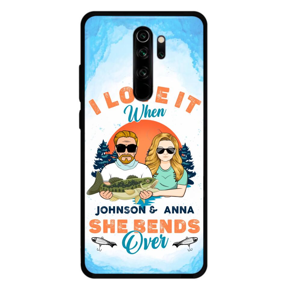 Custom Personalized Fishing Couple Phone Case - Gift Idea For Couple/ Gift To Him/ Her/ Fishing Lover - Case For Xiaomi/ Oppo/ Huawei